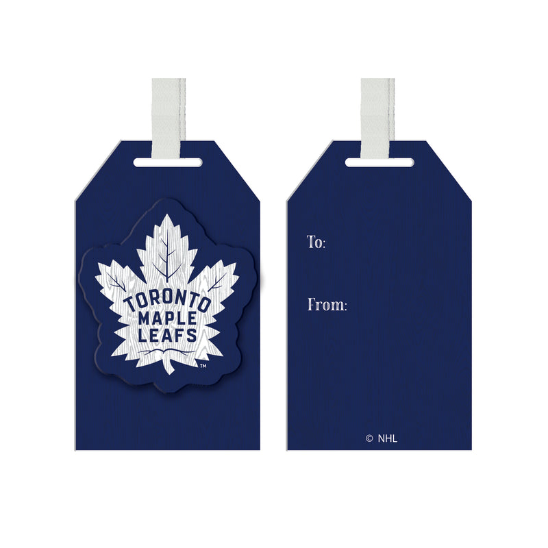 Evergreen Toronto Maple Leafs,Gift Tag Ornament, 3'' x 0.9 '' x 5'' inches