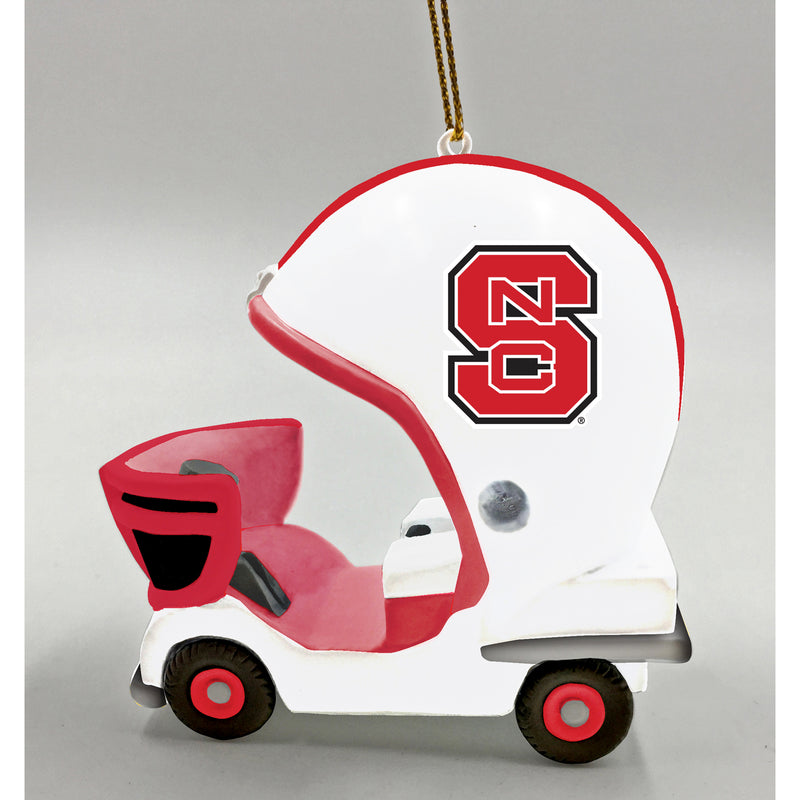 Team Sports America NC State Vintage Field Cart Team Ornament