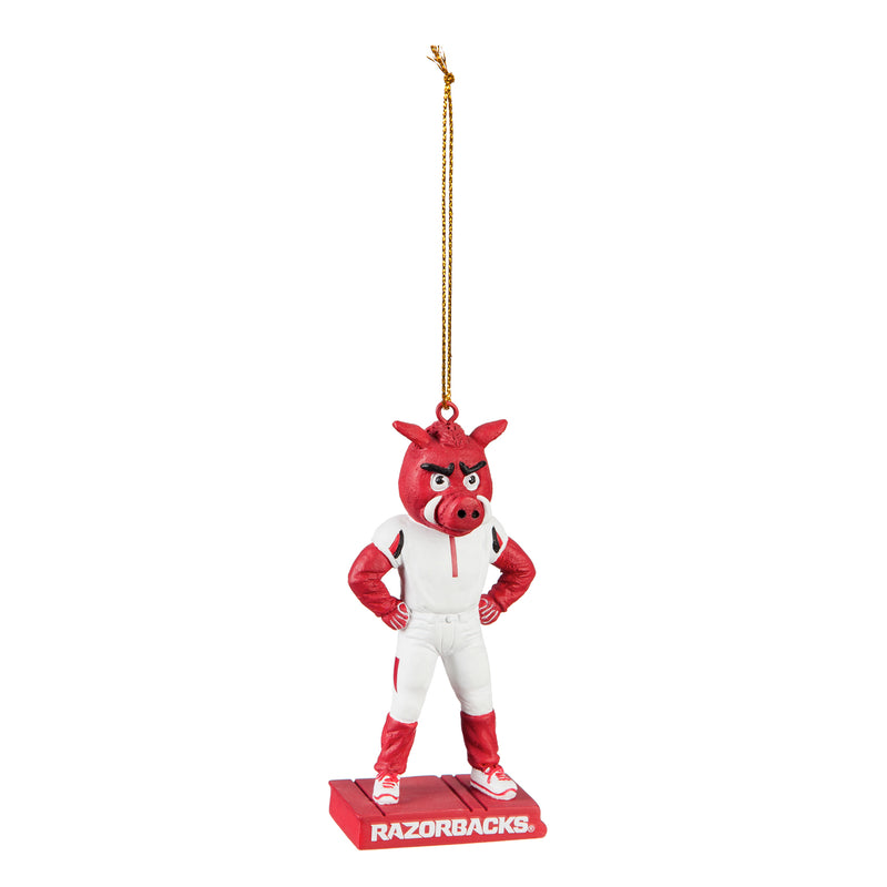 University of Arkansas, Mascot Statue Ornament Officially Licensed Decorative Ornament for Sports Fans