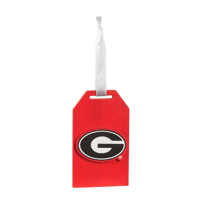 Evergreen University of Georgia,Gift Tag Ornament, 3'' x 0.9 '' x 5'' inches