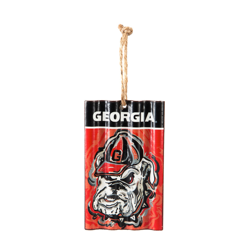 Troup's University of Georgia, Corrugate Ornament Justin Patten