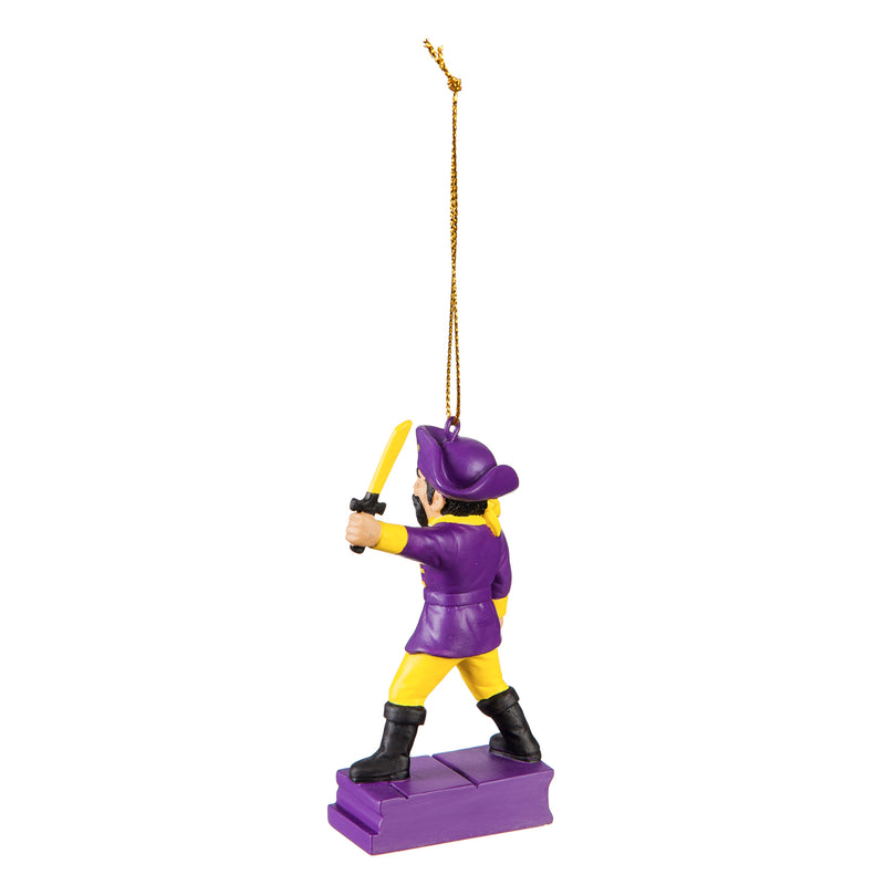 East Carolina University, Mascot Statue Ornament Officially Licensed Decorative Ornament for Sports Fans