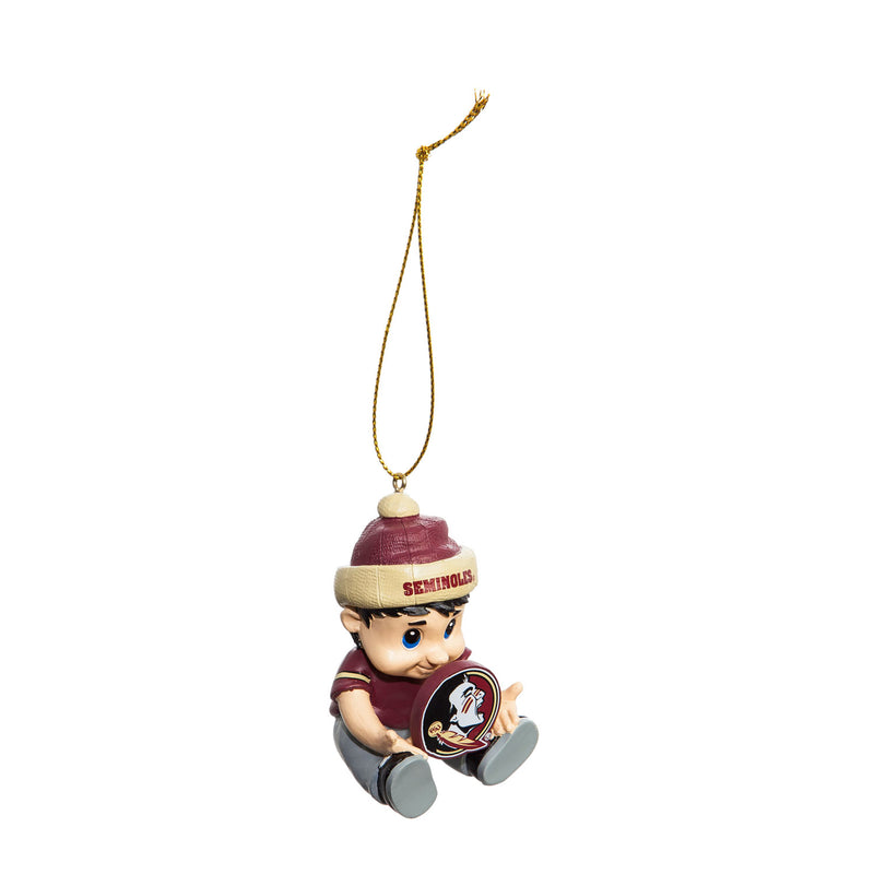 Team Sports America NCAA Florida State University Remarkable Adorable Lil Fan Christmas Ornament - 2" Long x 2" Wide x 3" High