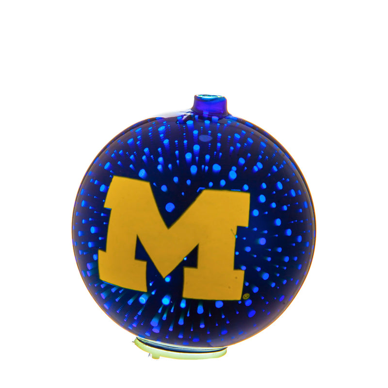 Team Sports America University of Michigan Stargazing Team Logo Matching Ornaments 2-Piece Set