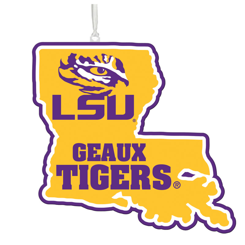 Louisiana State University, State Ornament,3ot921state