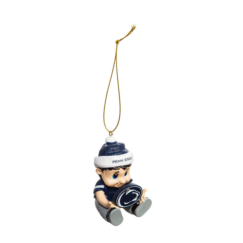 Team Sports America NCAA Pennsylvania State University Remarkable Adorable Lil Fan Christmas Ornament - 2" Long x 2" Wide x 3" High
