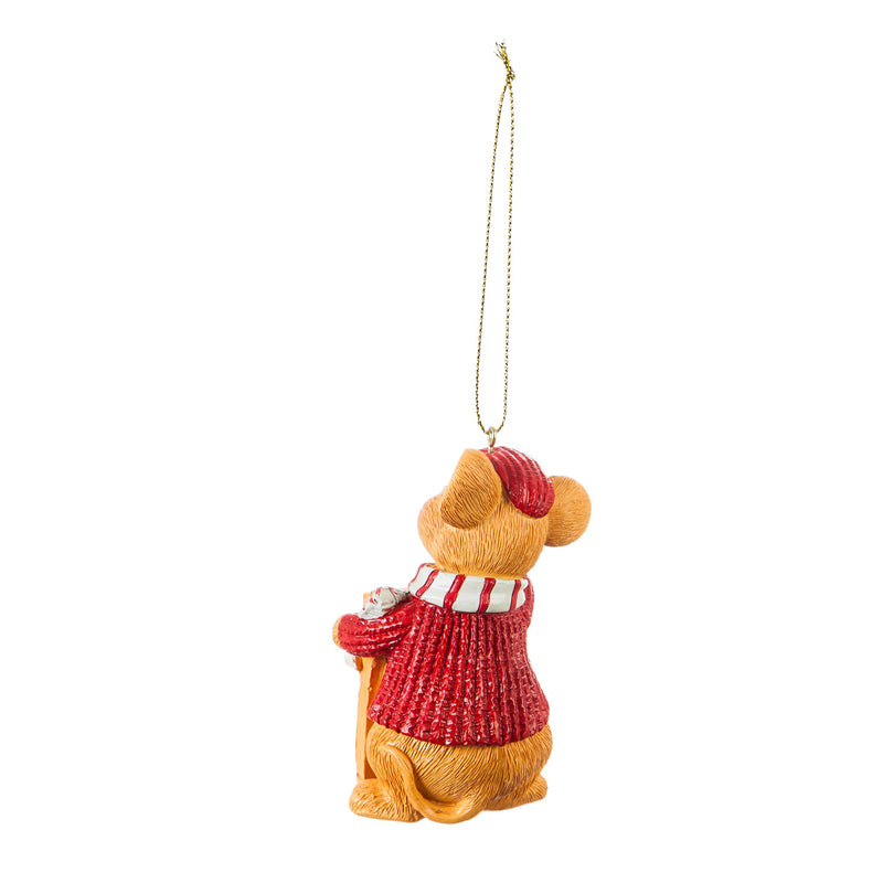 University of Alabama, Holiday Mouse Ornament Officially Licensed Decorative Ornament for Sports Fans Ornament