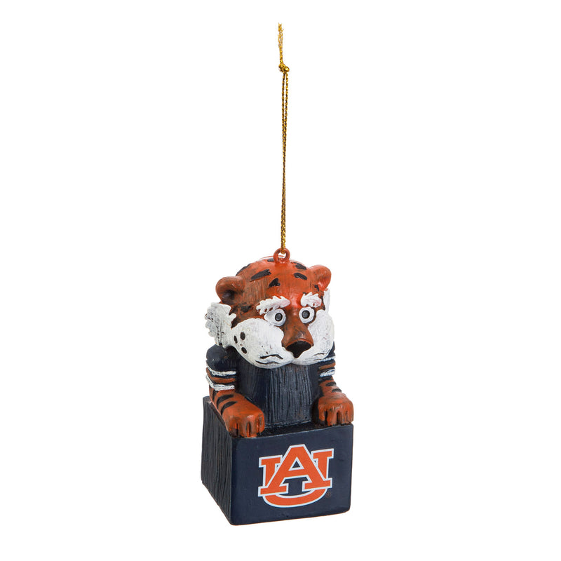 Evergreen Enterprises Mascot Ornament,  Auburn, 1.5'' x 1.6 '' x 3.5'' inches