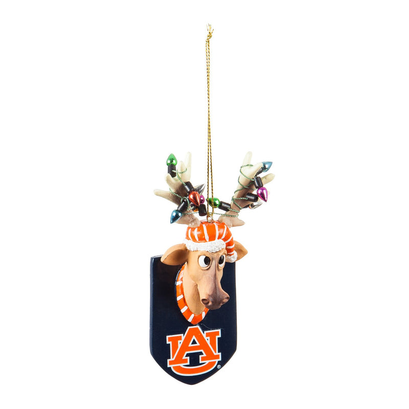 Auburn University, Resin Reindeer Ornament Officially Licensed Decorative Ornament for Sports Fans