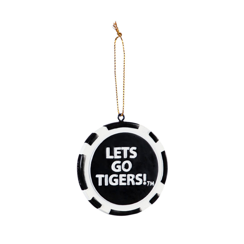 Team Sports America NCAA University of Missouri Unique Game Chip Christmas Ornament - 2.5" Long x 2.5" Wide x 0.25" High