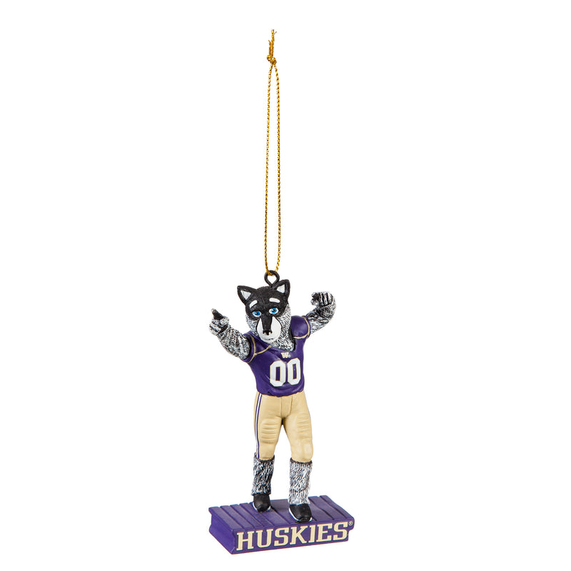 University of Washington, Mascot Statue Ornament Officially Licensed Decorative Ornament for Sports Fans