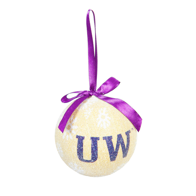 Team Sports America University of Washington Huskies LED Boxed Ornament Set