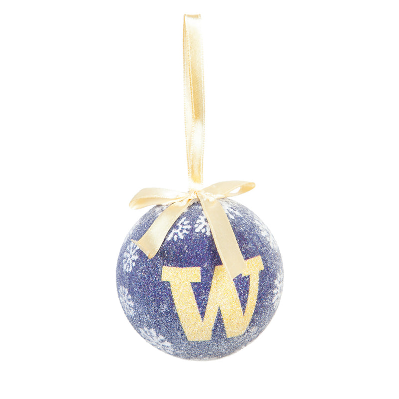 Team Sports America University of Washington Huskies LED Boxed Ornament Set