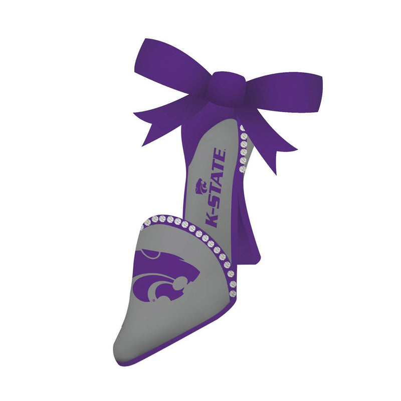 Team Sports America Kansas State Wildcats Official NCAA 3 inch x 1.5 inch Team Shoe Christmas Ornament
