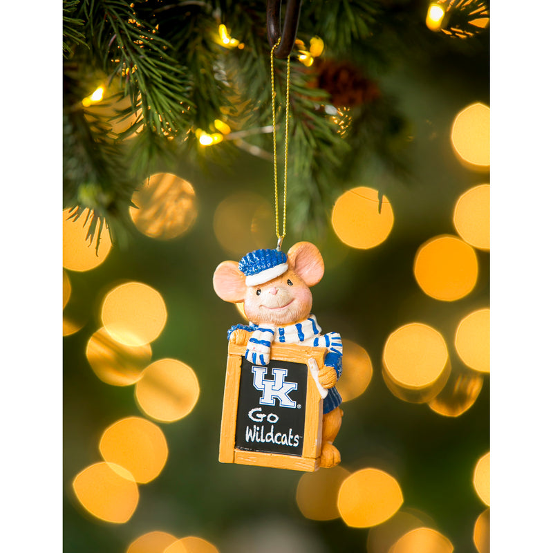 University of Kentucky, Holiday Mouse Ornament,3ot944mou