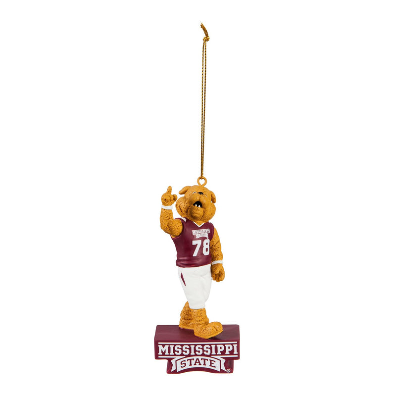 Mississippi State University, Mascot Statue Ornament Officially Licensed Decorative Ornament for Sports Fans