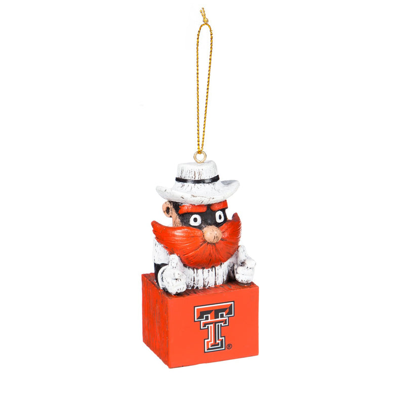 Team Sports America Texas Tech Team Mascot Ornament