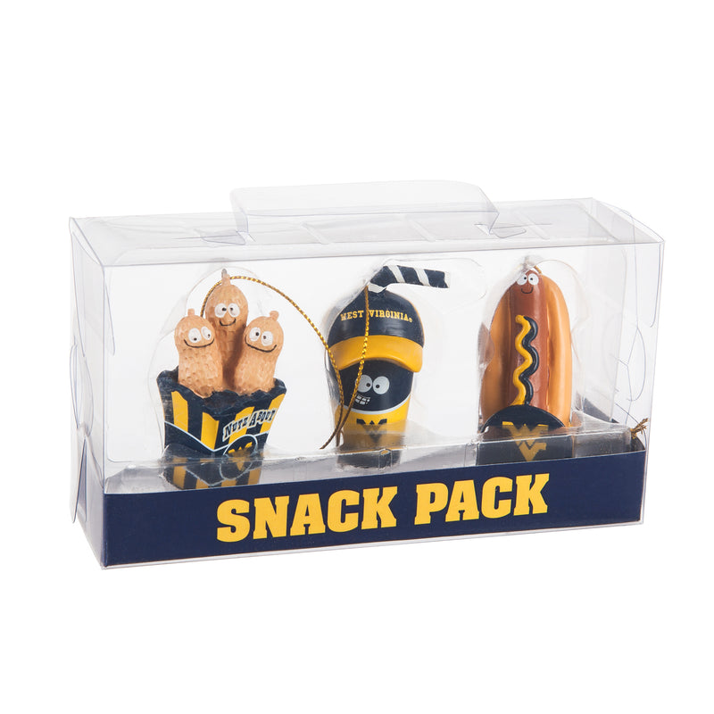 Evergreen West Virginia University, Snack Pack, 1.25'' x 1.5 '' x 2.25'' inches