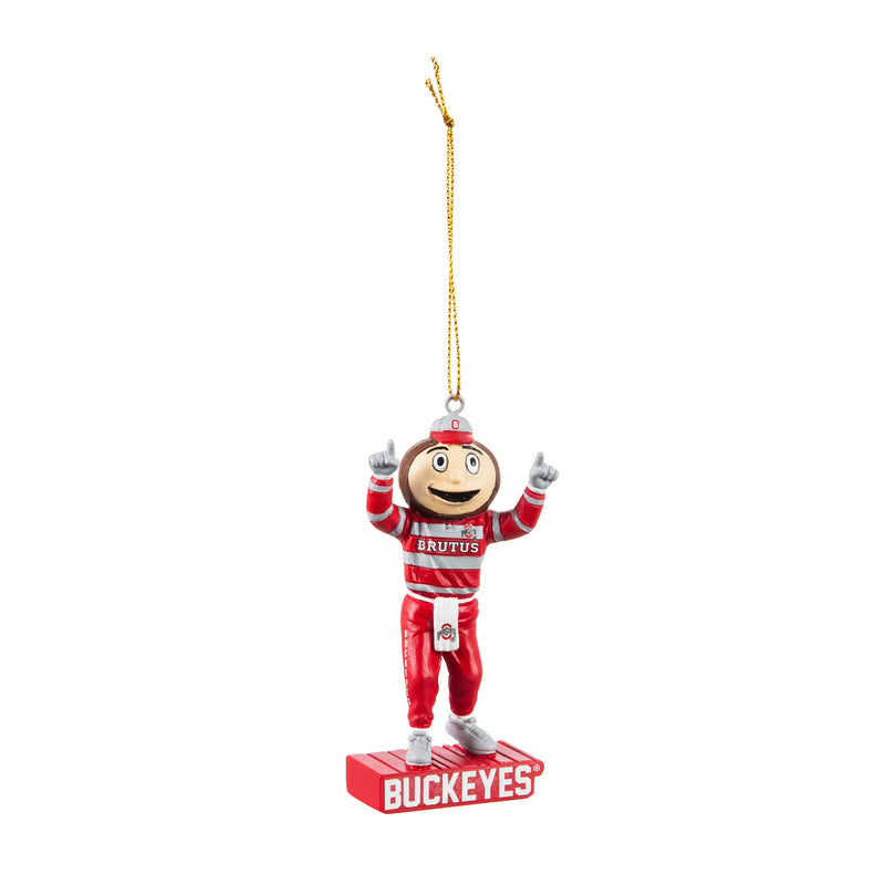 Ohio State University, Mascot Statue Ornament Officially Licensed Decorative Ornament for Sports Fans