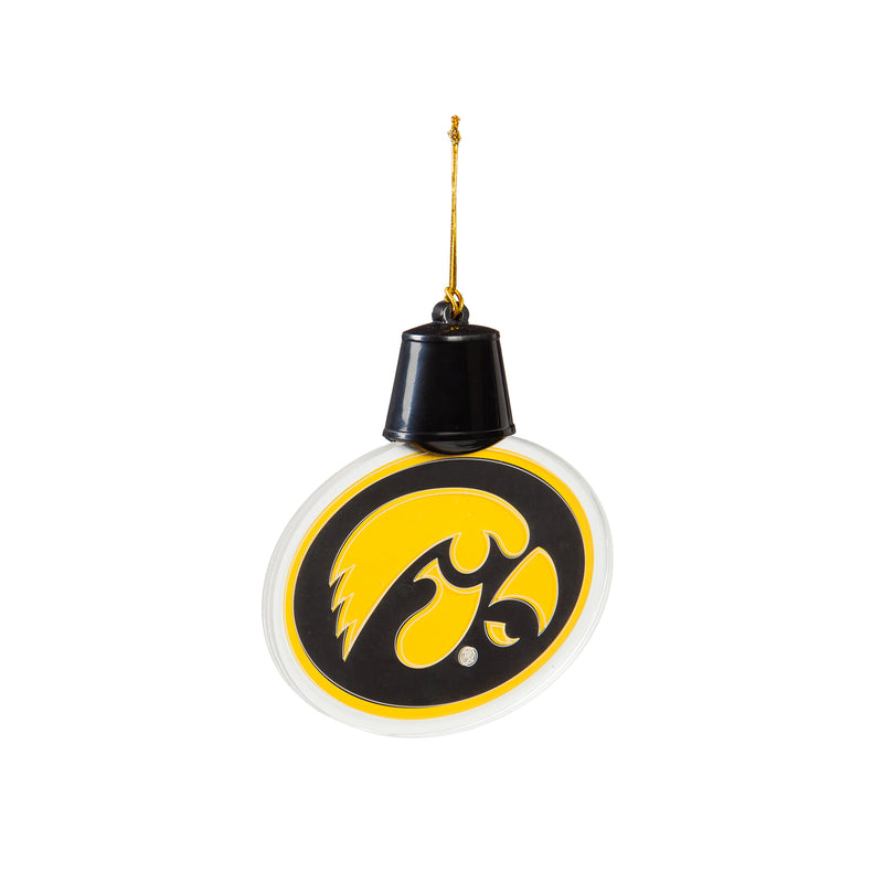 Evergreen Enterprises University of Iowa, Acrylic LED, 4'' x 0.25 '' x 4'' inches