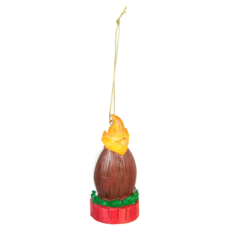 Team Sports America University of Wisconsin-Madison Lit Team Tiki Ball Ornament