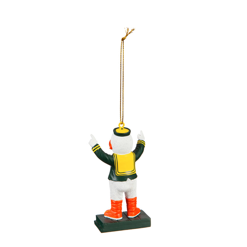 University of Oregon, Mascot Statue Ornament Officially Licensed Decorative Ornament for Sports Fans