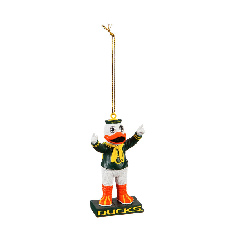 University of Oregon, Mascot Statue Ornament Officially Licensed Decorative Ornament for Sports Fans