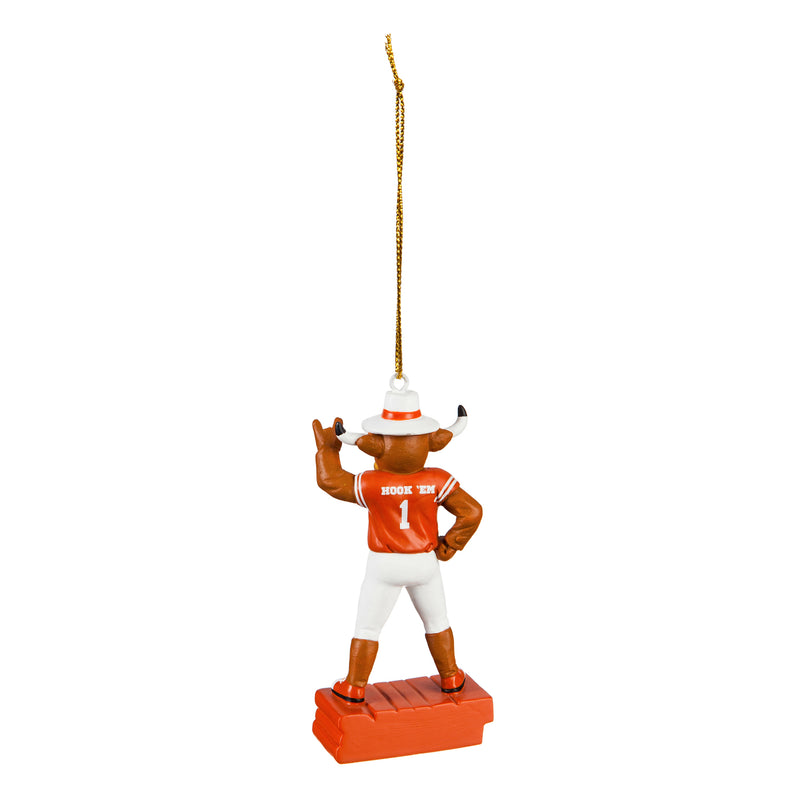 University of Texas, Mascot Statue Ornament Officially Licensed Decorative Ornament for Sports Fans
