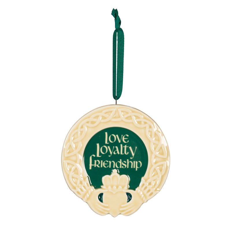 Evergreen Winter Scene Metal Ornament, 2 Assorted, 8'' x 4'' x 8'' inches