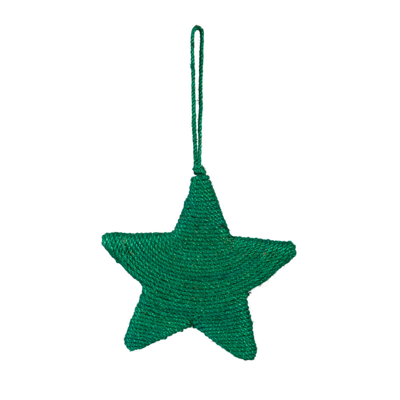 Geometric Metal Snowflake Ornament, 2 Assorted, 6'' x 0.3'' x 6'' inches