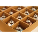 2.5'' Christmas Chic Round Ornaments, Set of 48, Mint Collection,3otg335