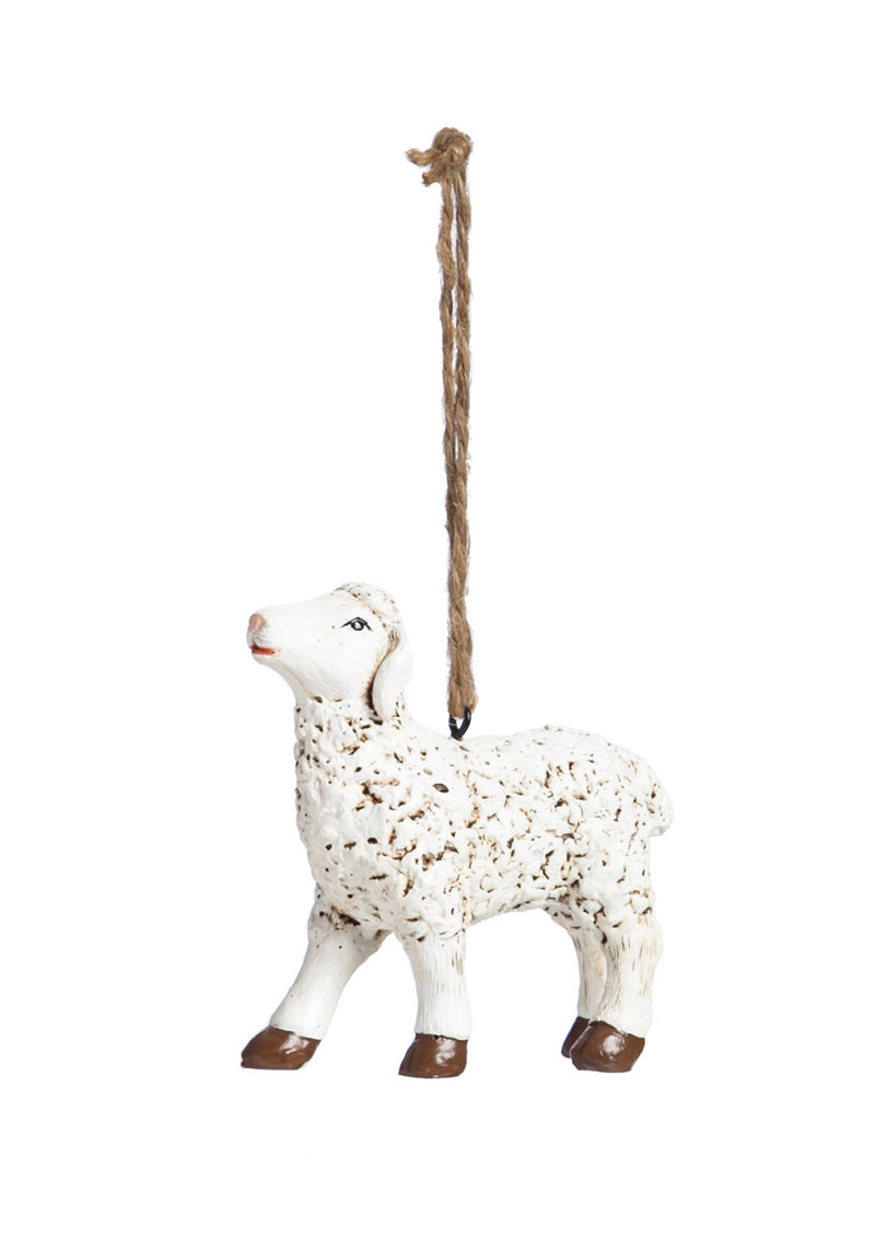 Polystone Farm Ornament, 4 ASST