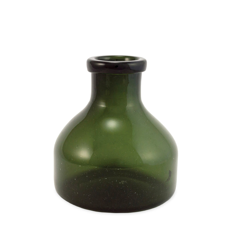Recycle Glass Verde Vase, Large