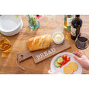16" Wood Serving Board with 5 OZ Dipping Bowl, BREAD,3sbs002