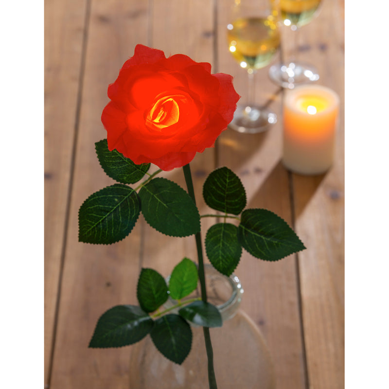 27" LED Rose Stem Table Décor, 4"x4"x27"inches