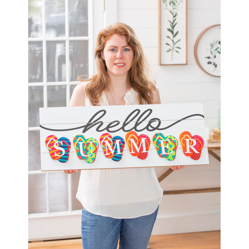Seasonal Interchangeable Wall Sign,3wp833