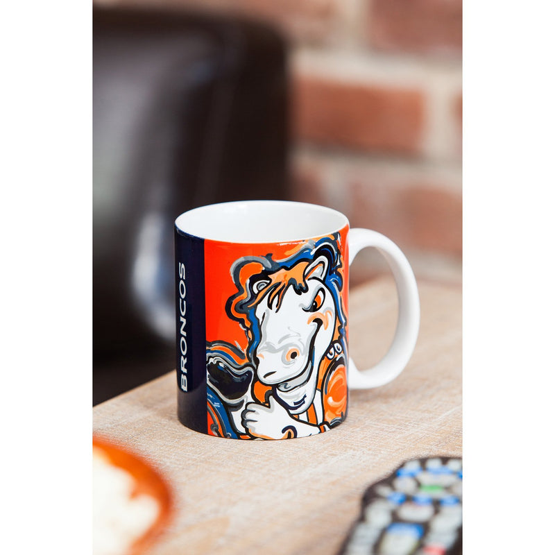 Denver Broncos, 11oz Mug Justin Patten,3wsm3809jpa