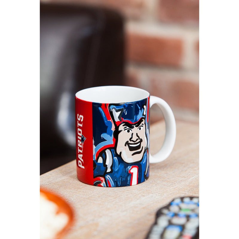 New England Patriots, 11oz Mug Justin Patten,3wsm3818jpa
