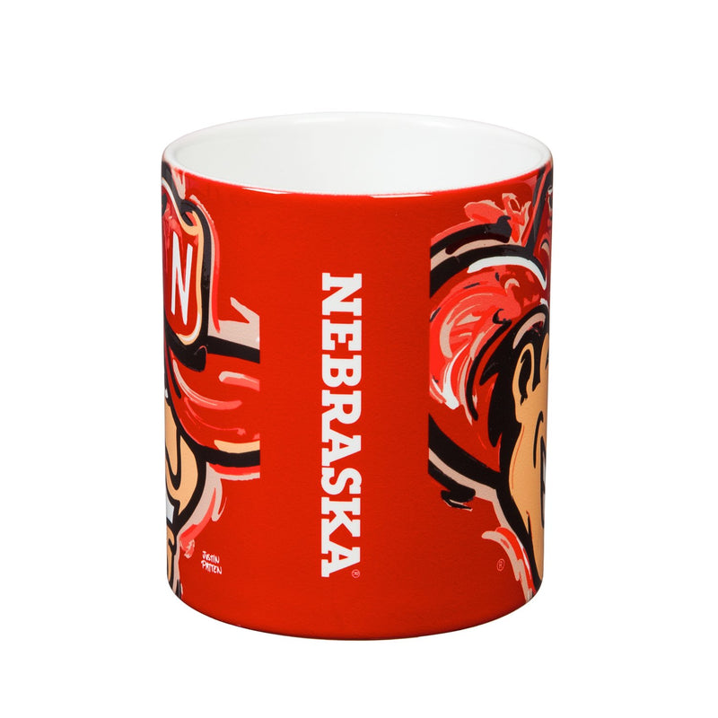 Evergreen University of Nebraska, 11oz Mug Justin Patten, 3.25'' x 5 '' x 3.75'' inches