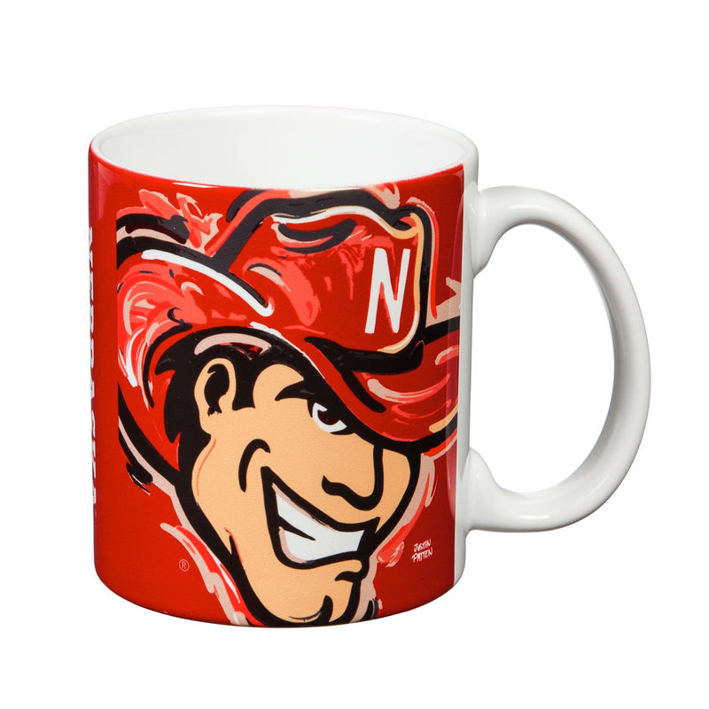 Evergreen University of Nebraska, 11oz Mug Justin Patten, 3.25'' x 5 '' x 3.75'' inches