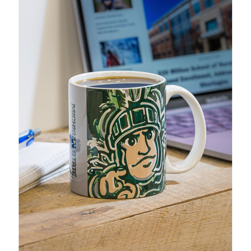Michigan State University, 11oz Mug Justin Patten,3wsm971jpa