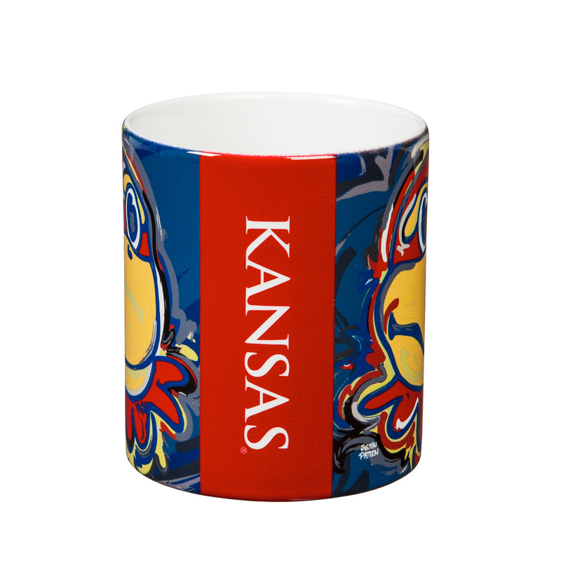 University of Kansas, 11oz Mug Justin Patten,3wsm996jpa