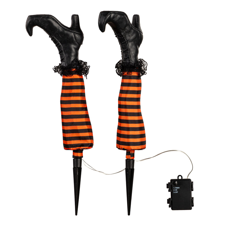 Lit Witch Legs, 3 Asst Sets,401181mbl