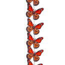 Fall Butterflies Hanging Tree Decor,401258