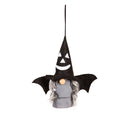 Animated Shaking Halloween Gnome with Sound Hanging Decor,401267bl