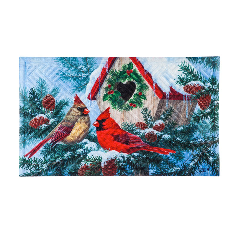 Christmas Home Embossed Floor Mat,41em2494