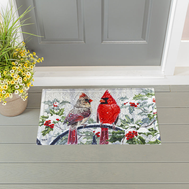 Winter Peace Embossed Floor Mat,41em2548