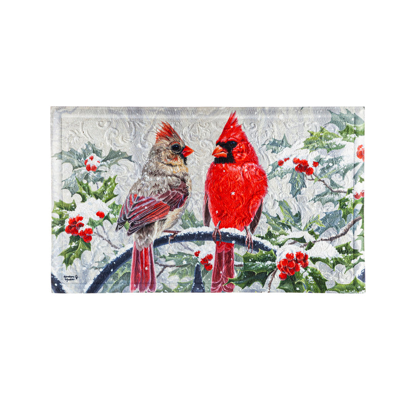 Winter Peace Embossed Floor Mat,41em2548