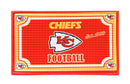Embossed Door Mat, Kansas City Chiefs,41em3815