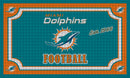 Embossed Door Mat, Miami Dolphins,41em3816